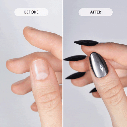 Diamond Dust Short Almond • Soft Gel Press Ons - MoYou London