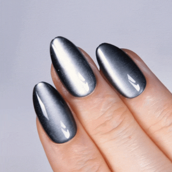 Diamond Dust Short Almond • Soft Gel Press Ons - MoYou London