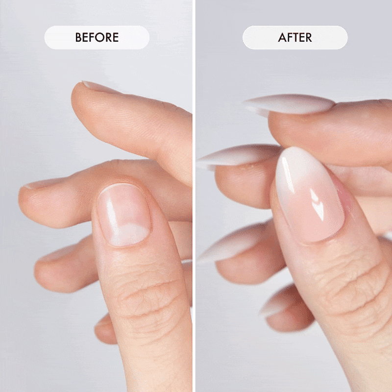 Bare Minimum Short Almond • Soft Gel Press Ons - MoYou London