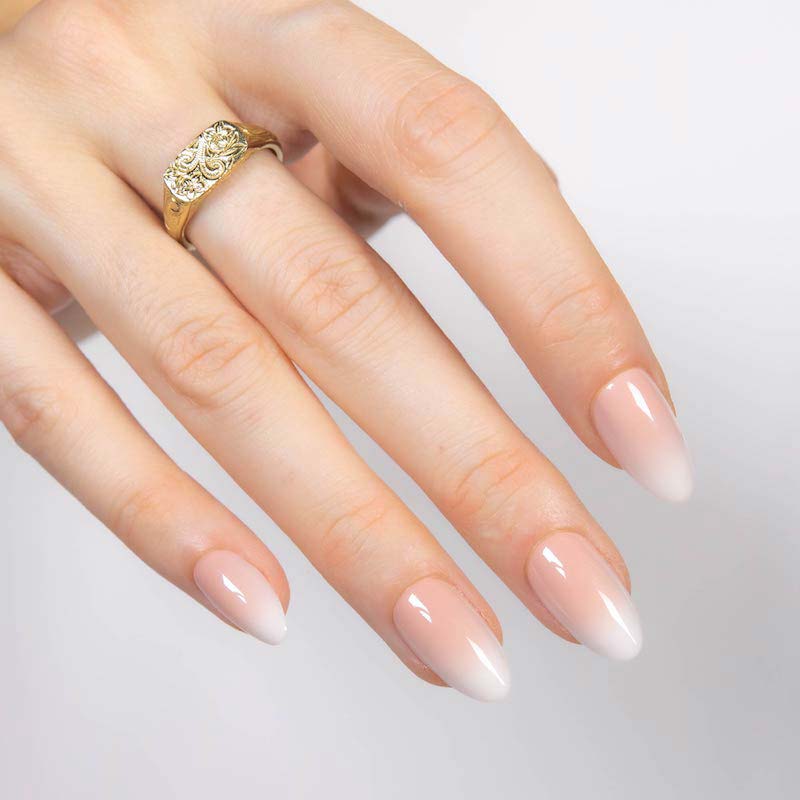 Bare Minimum Short Almond • Soft Gel Press Ons - MoYou London