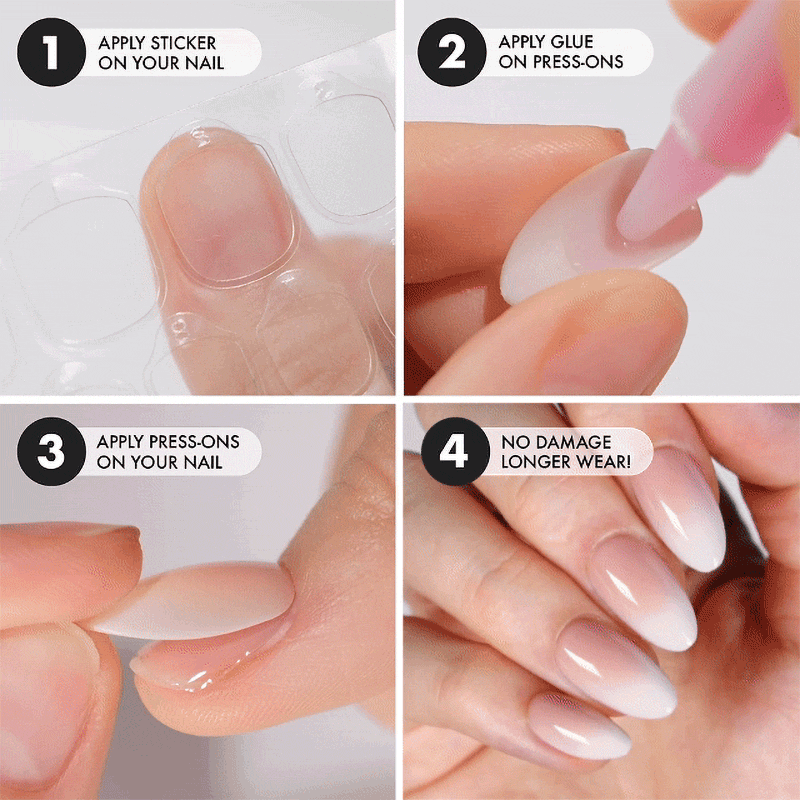Bare Minimum Short Almond • Soft Gel Press Ons - MoYou London