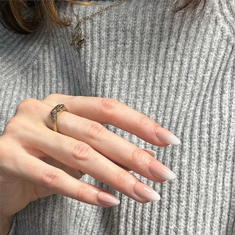 Bare Minimum Short Almond • Soft Gel Press Ons - MoYou London