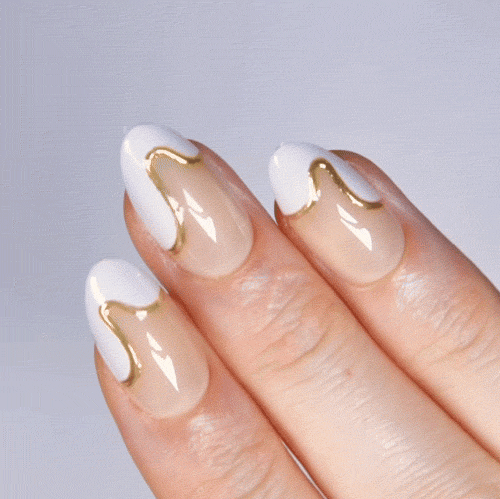 French Toast Short Almond• Soft Gel Press Ons - MoYou London