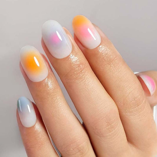 Color Me Babe Short Oval • Soft Gel Press Ons - MoYou London