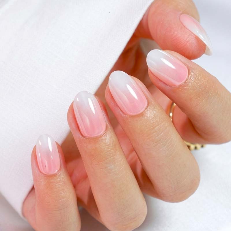 Flushed & Faded Soft Gel Press Ons | MoYou London