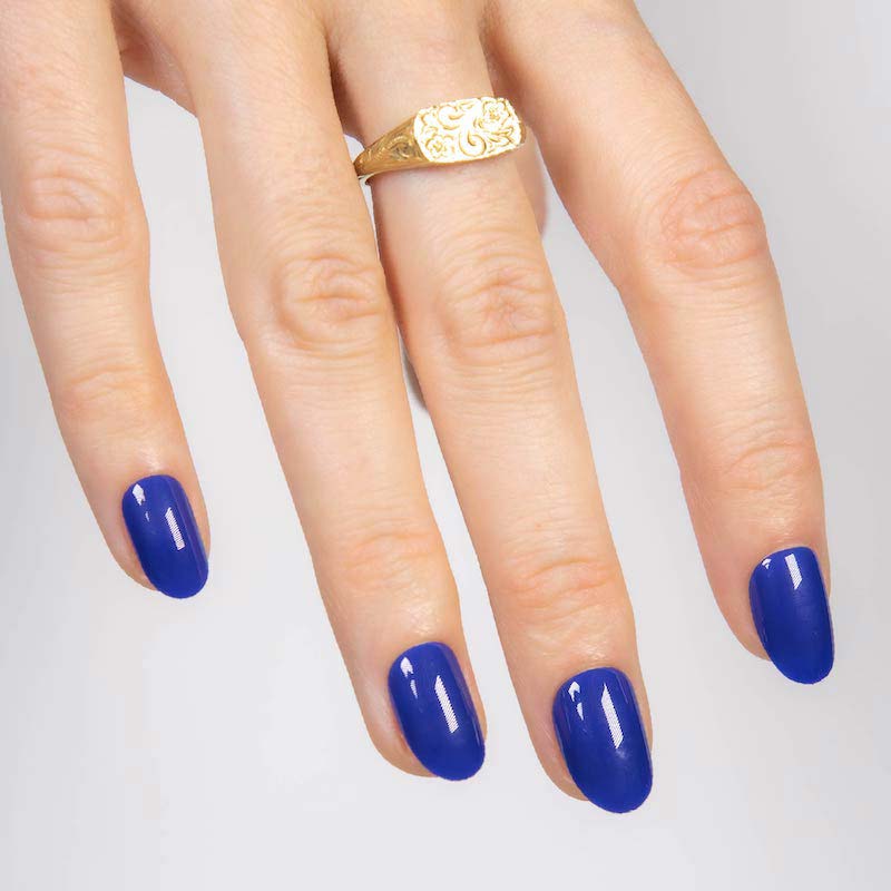 Royal Rush Short Oval • Soft Gel Press Ons - MoYou London