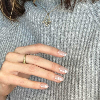 Glow for it Short Oval • Soft Gel Press Ons - MoYou London