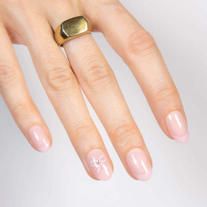 Frosted Flakes Short Oval • Soft Gel Press Ons - MoYou London