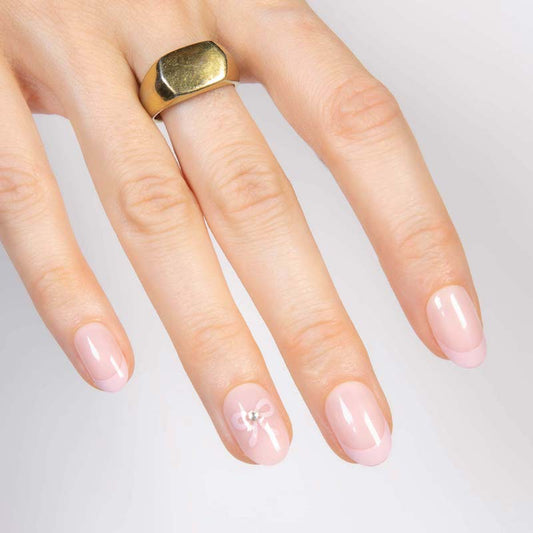 Frosted Flakes Short Oval • Soft Gel Press Ons - MoYou London