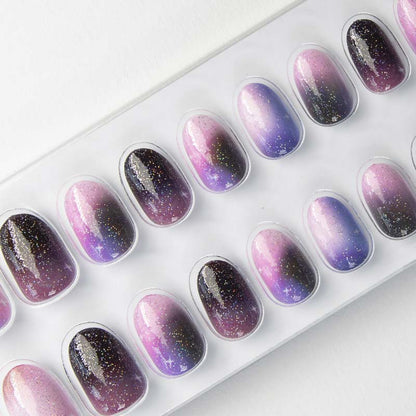 Halloween Press-On Duo ✦ Cosmic Dark