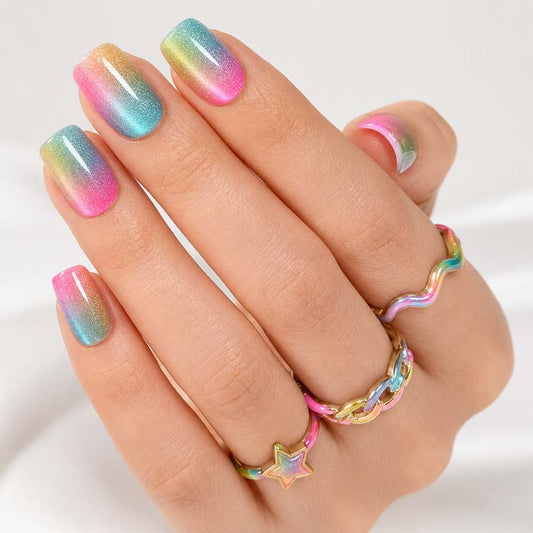 Prism Drift • Short Square