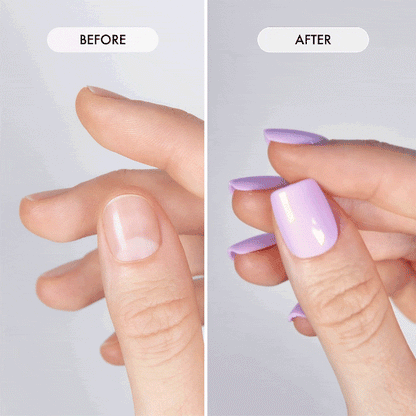 Cloud Nine Short Square • Soft Gel Press Ons - MoYou London