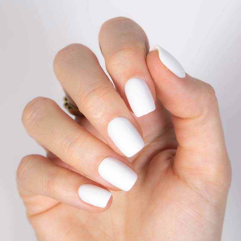 Soft Cloud Short Square • Soft Gel Press Ons - MoYou London