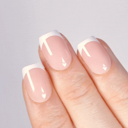 Vanilla Cream Short Square • Soft Gel Press Ons - MoYou London