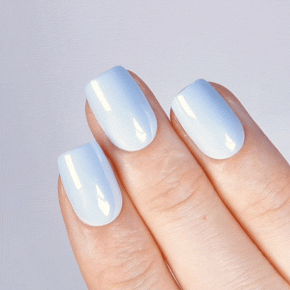 Ocean Mist Short Square • Soft Gel Press Ons - MoYou London