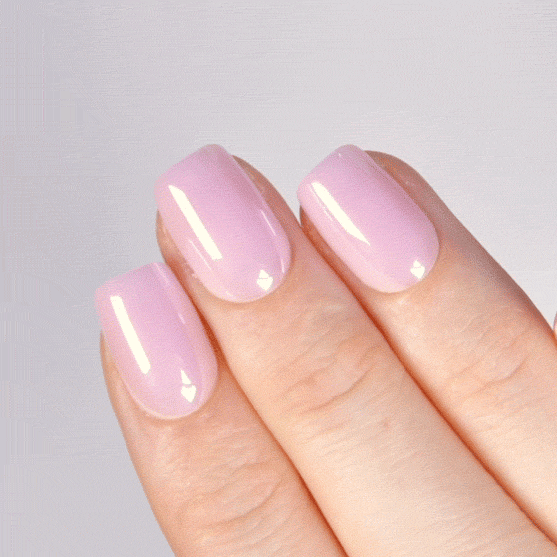 Pearl Rose Short Square • Soft Gel Press Ons - MoYou London