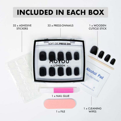 Sugar Plum Extra Short • Soft Gel Press Ons - MoYou London