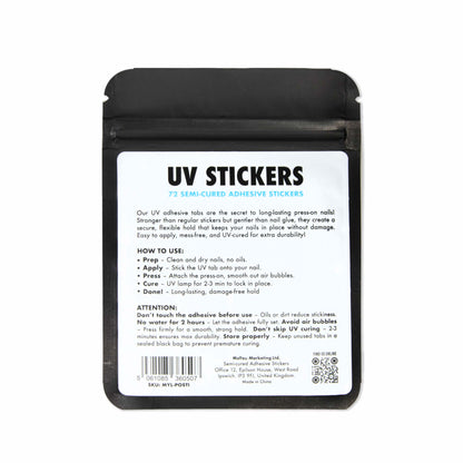 UV Adhesive Stickers • For Press Ons - MoYou London