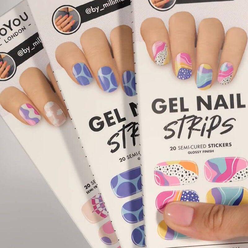 Gel Nail Strip ★ @by_millimac 03 - MoYou London