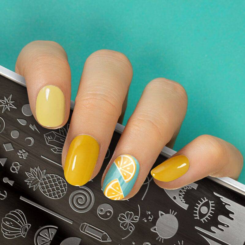 NEW Frenchy 07 ✦ Nail Stamping Plate - MoYou London