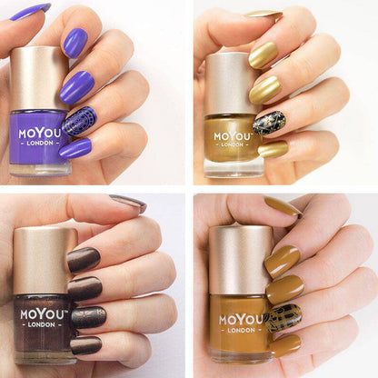 Wonka ★ Nail Polish Bundle Nail Art Stencil MoYou London 