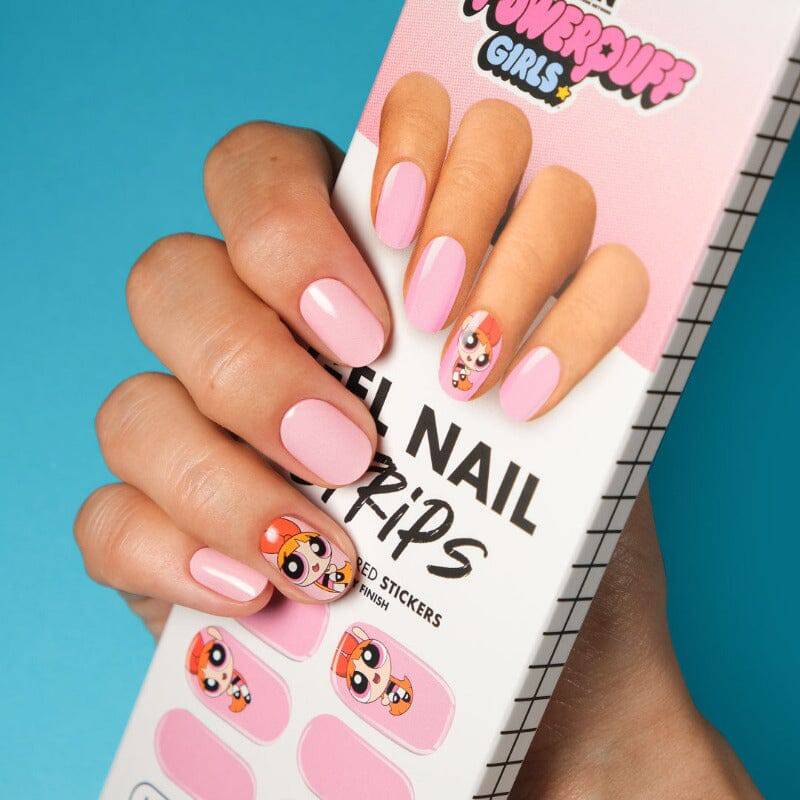 Gel Nail Strip ★ Powerpuff Girls - MoYou London