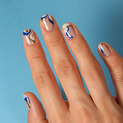 Gel Nail Strip ★ @rebekahxpritchard 02 - MoYou London