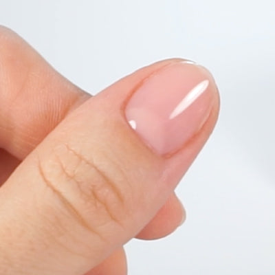 Final result after removing MoYou London's Gel Nail Strips