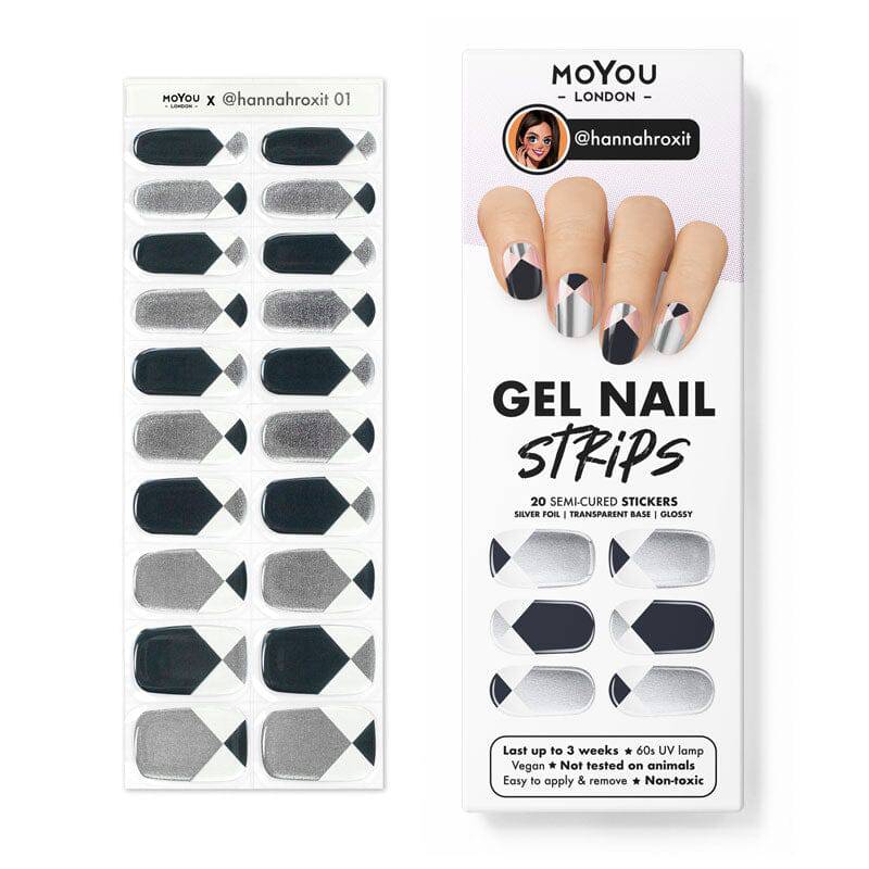 Gel Nail Strip ★ @hannahroxit 01 - MoYou London