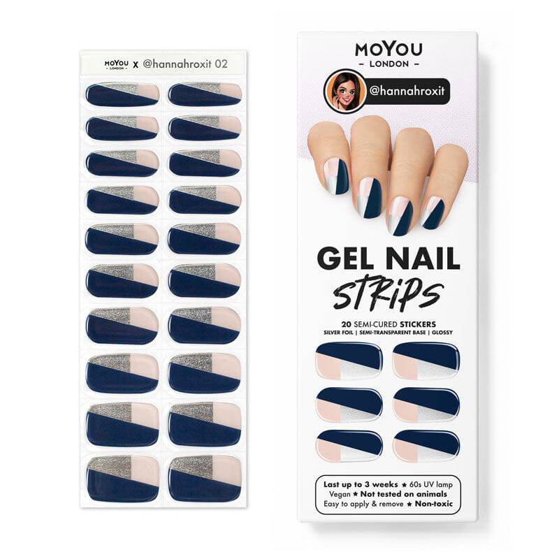 Gel Nail Strip ★ @hannahroxit 02 - MoYou London