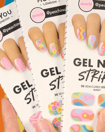 Gel Nail Strip Bundle ★ @peachinails BUNDLE Plate Bundles MoYou London 