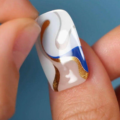 Gel Nail Strip ★ @rebekahxpritchard 02 - MoYou London