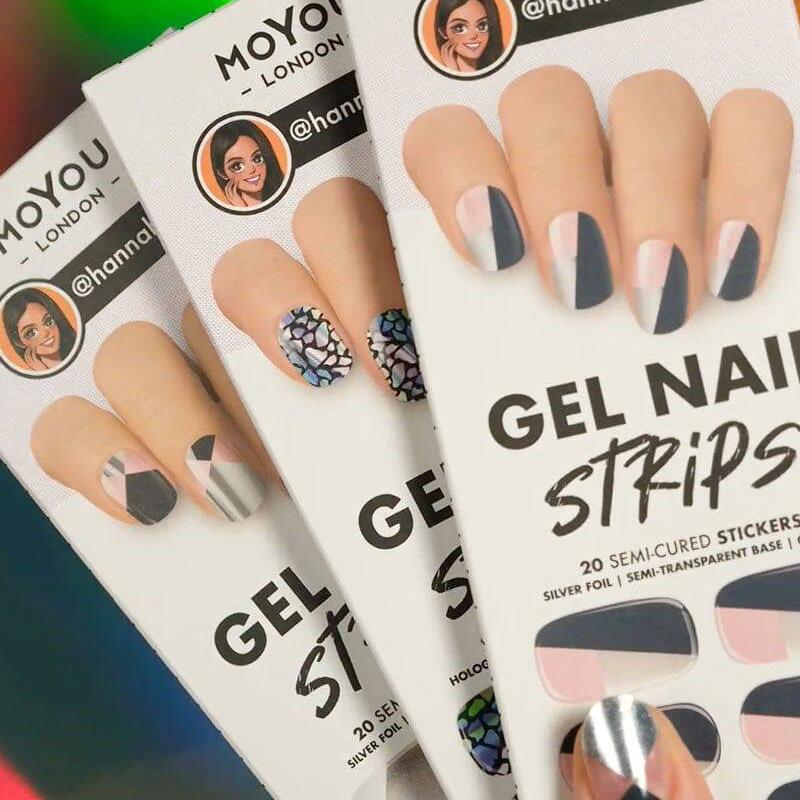 Gel Nail Strip ★ @hannahroxit 02 - MoYou London