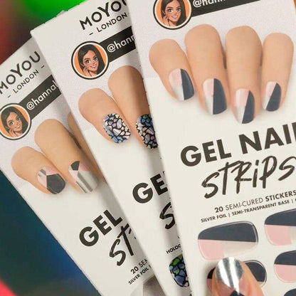 Gel Nail Strip ★ @hannahroxit 02 - MoYou London