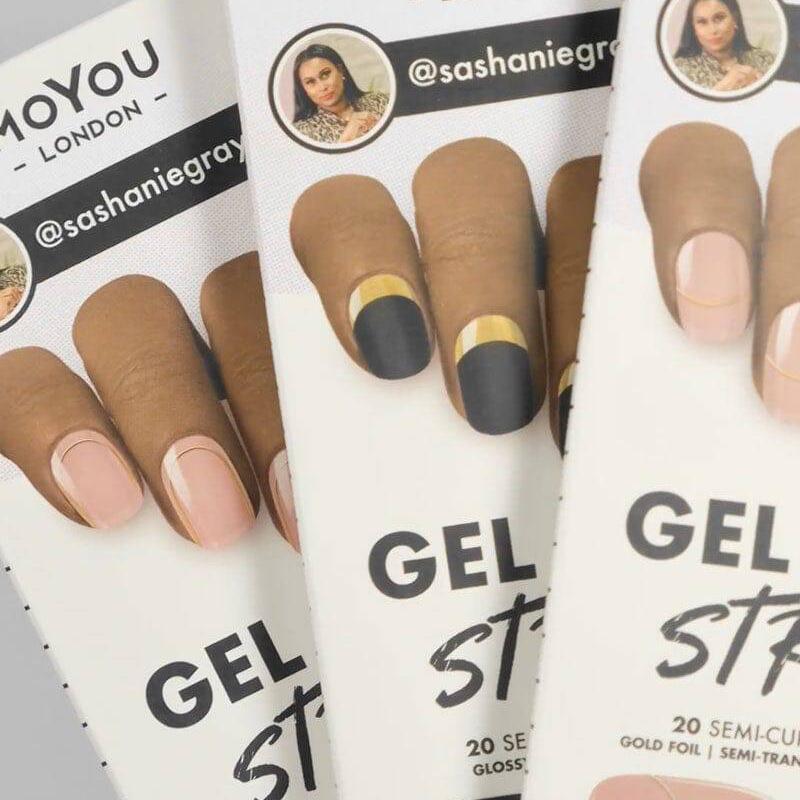 Gel Nail Strip ★ @sashaniegraynails 01 - MoYou London