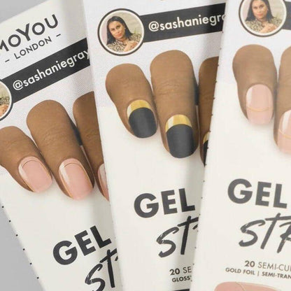Gel Nail Strip ★ @sashaniegraynails 01 - MoYou London