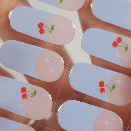 Gel Nail Strip ★ Wild Cherry - MoYou London