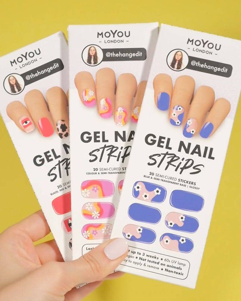 Gel Nail Strip ★ @thehangedit 01 - MoYou London