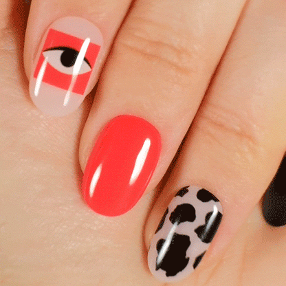 Gel Nail Strip ★ @thehangedit 03 - MoYou London