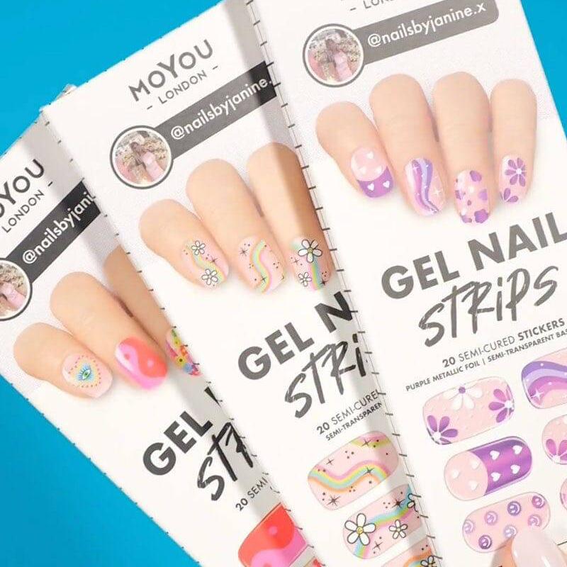 Gel Nail Strip ★ @nailsbyjanine.x 01 - MoYou London