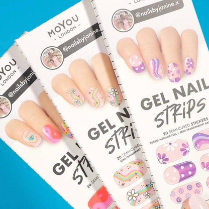 Gel Nail Strip ★ @nailsbyjanine.x 01 - MoYou London