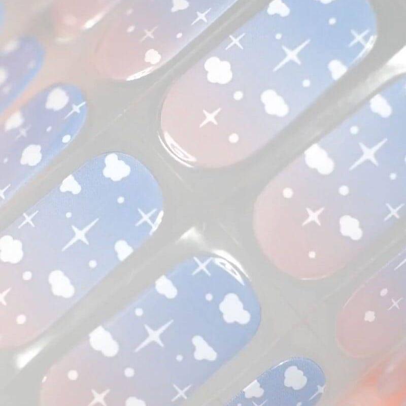 Gel Nail Strip ★ Passing Clouds - MoYou London