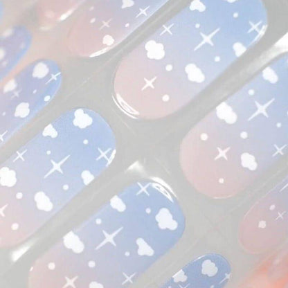 Gel Nail Strip ★ Passing Clouds - MoYou London