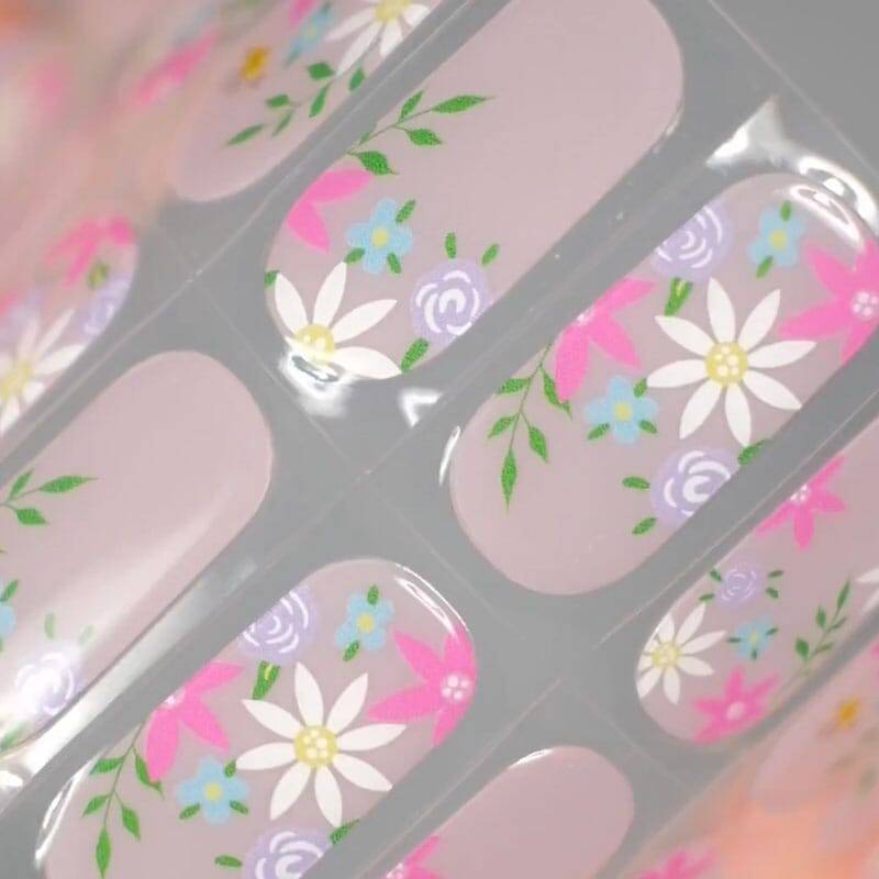 Gel Nail Strip ★ Flower Bouquet - MoYou London