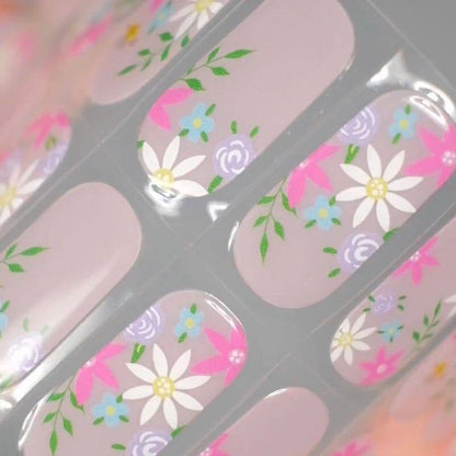 Gel Nail Strip ★ Flower Bouquet - MoYou London