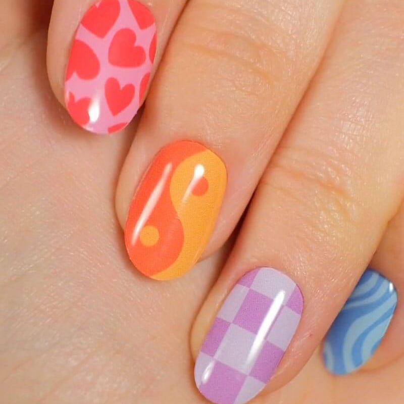 Gel Nail Strip ★ @nail.huns 01 - MoYou London