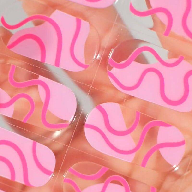 Gel Nail Strip ★ Pink is the new Black - MoYou London