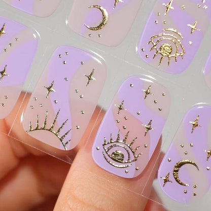Gel Nail Strip ★ @foxicure 01 - MoYou London