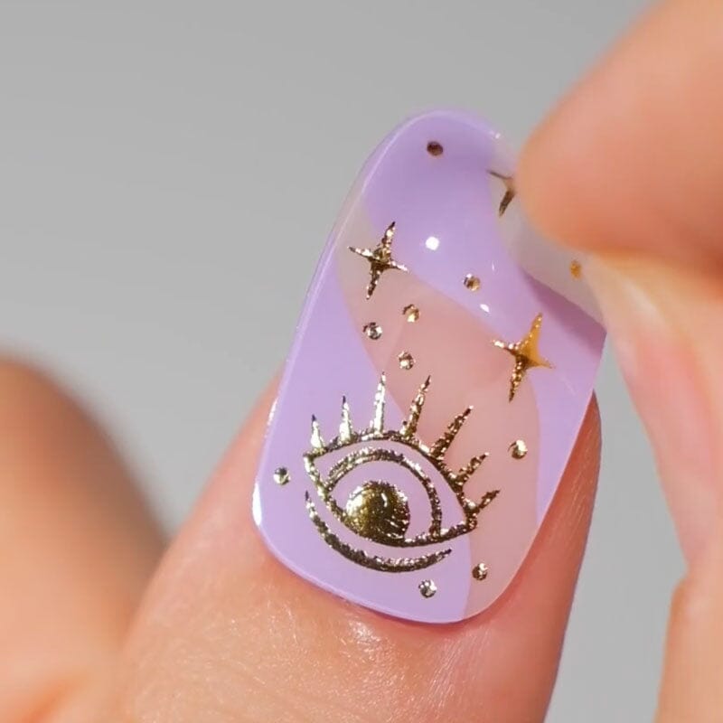 Gel Nail Strip ★ @foxicure 01 - MoYou London