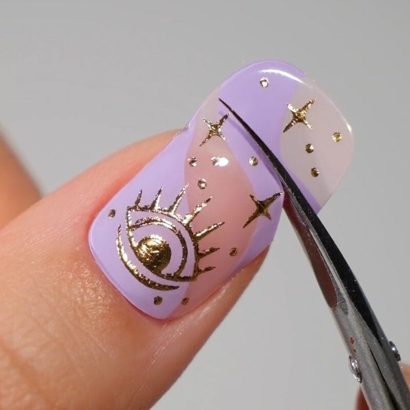 Gel Nail Strip ★ @foxicure 01 - MoYou London